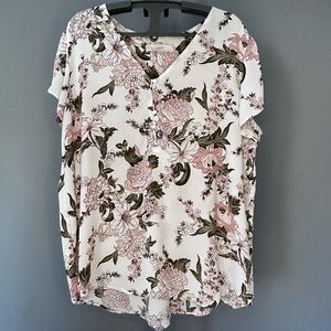 Loft Floral Blouse